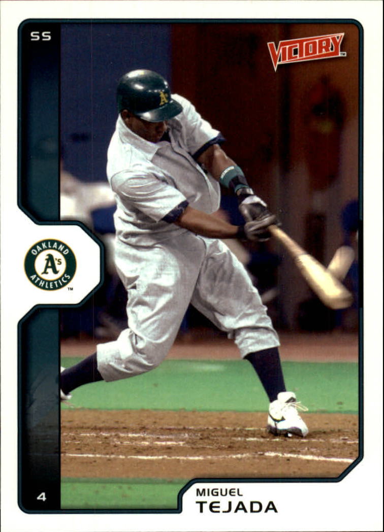 2002 Upper Deck Victory #22 Miguel Tejada