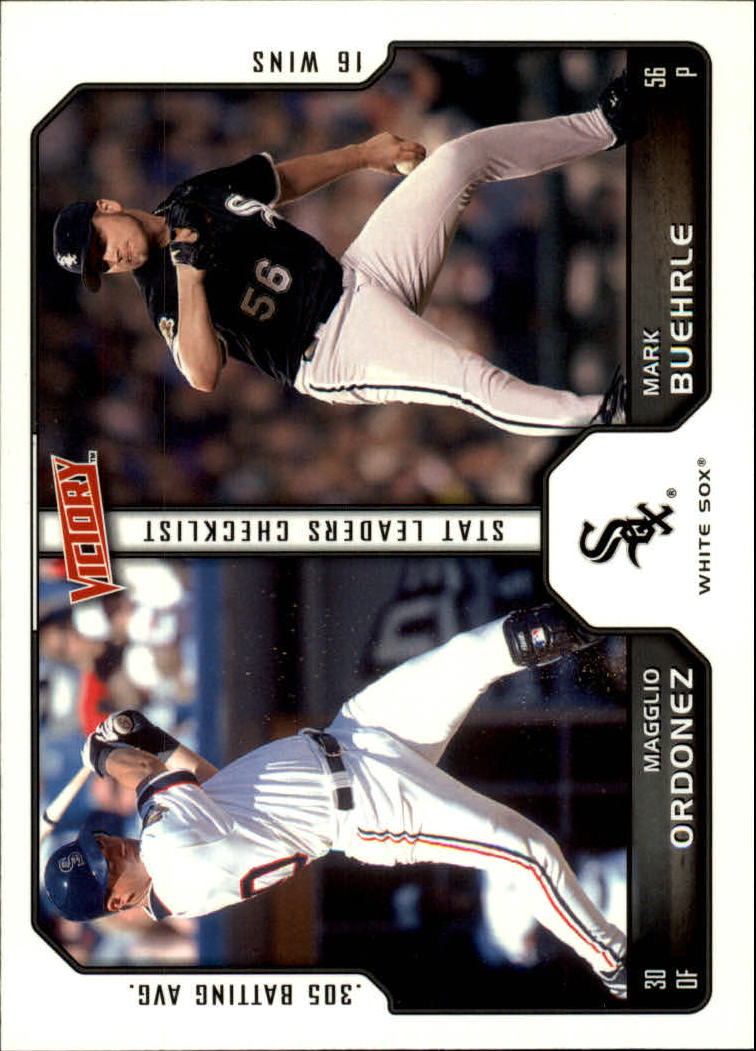 2002 Upper Deck Victory #216 M.Ordonez/M.Buehrle