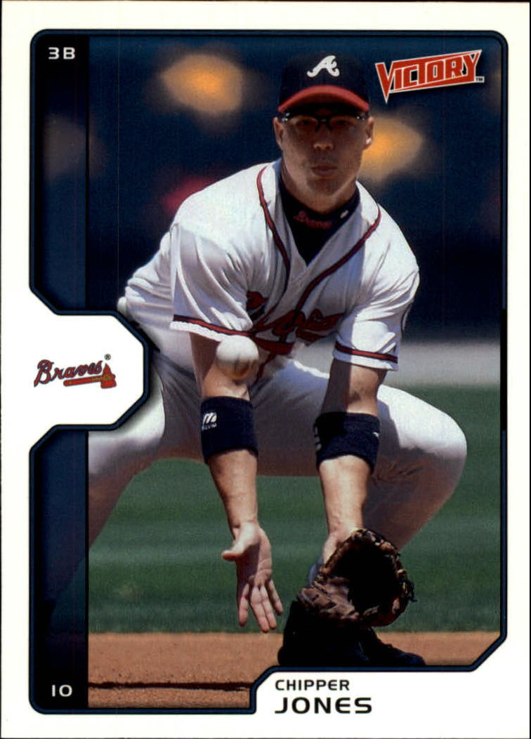 2002 Upper Deck Victory #250 Chipper Jones