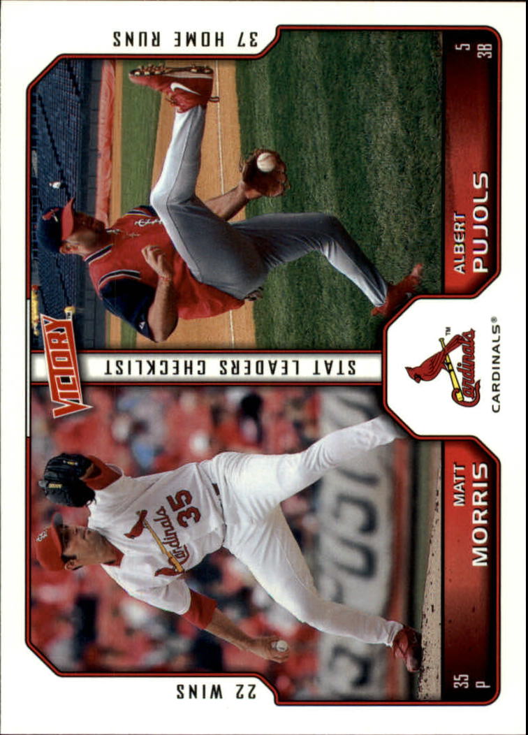2002 Upper Deck Victory #300 A.Pujols/M.Morris