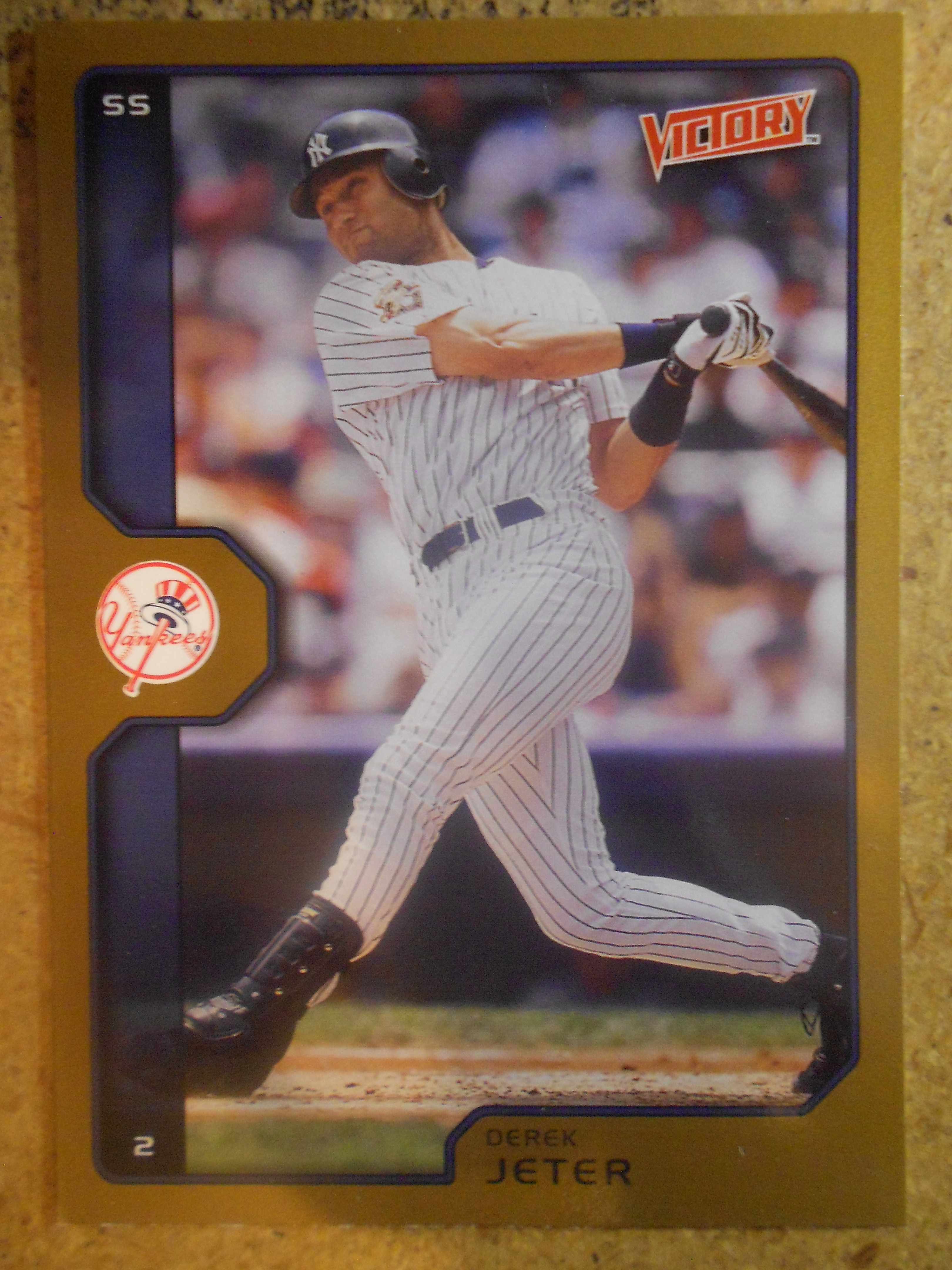2002 Upper Deck Victory Gold #217 Derek Jeter