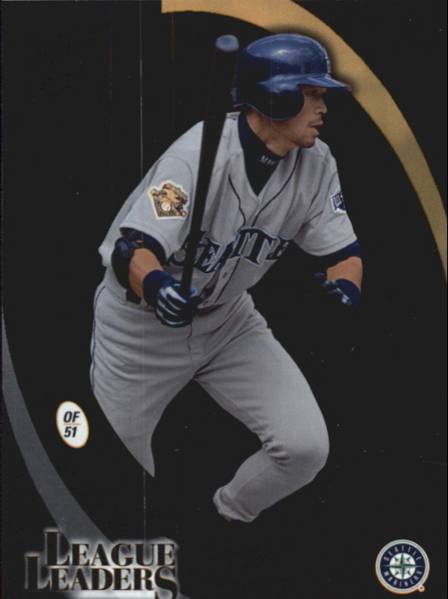 2002 Donruss Best of Fan Club League Leaders #LL43 Ichiro Suzuki Avg/300