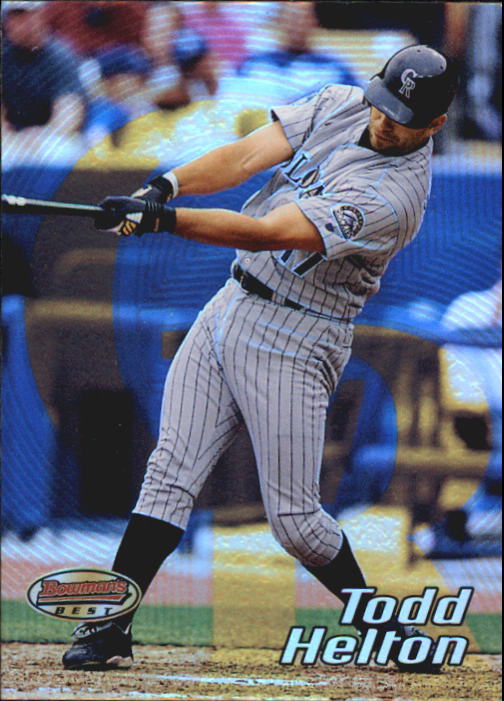2002 Bowman's Best #17 Todd Helton