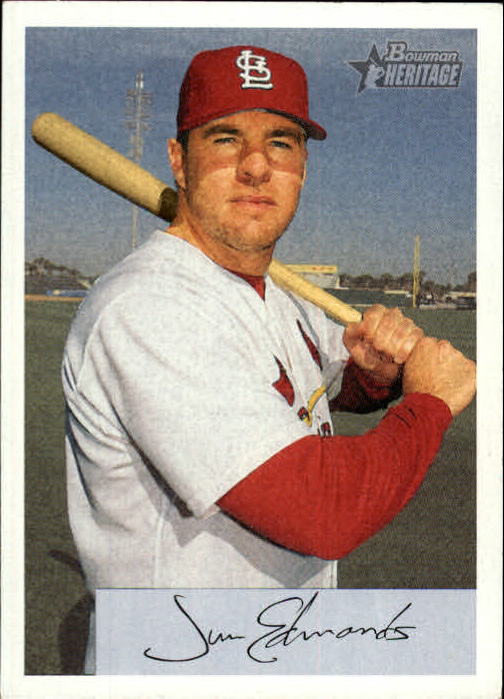 2002 Bowman Heritage #118 Jim Edmonds