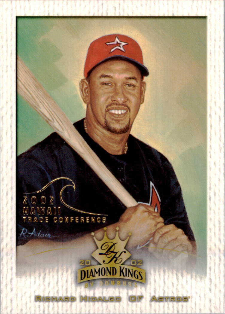 2002 Diamond Kings Hawaii Parallel 20 #39 Richard Hidalgo
