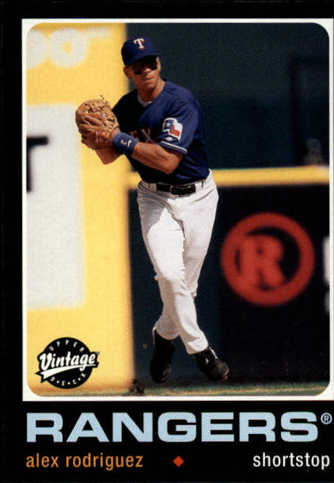 2002 Upper Deck Vintage #63 Alex Rodriguez