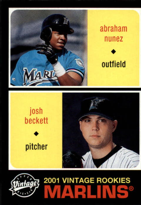 2002 Upper Deck Vintage #215 A.Nunez/J.Beckett