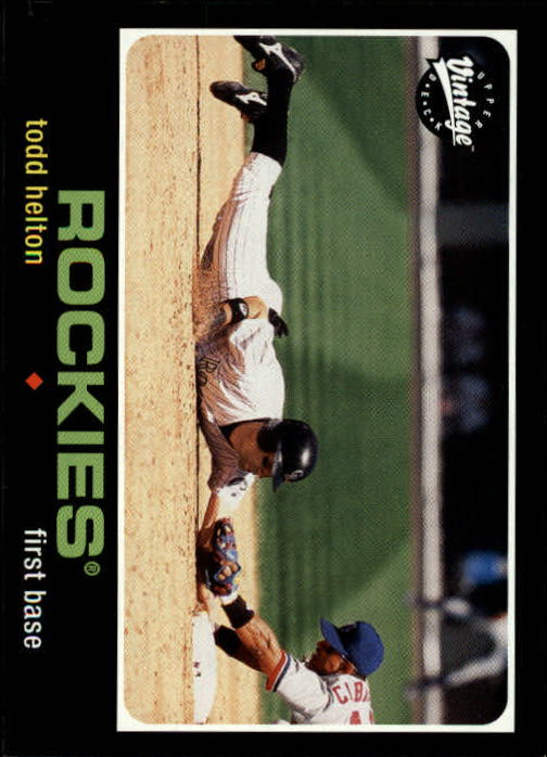 2002 Upper Deck Vintage #262 Todd Helton