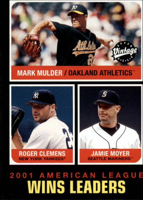 2002 Upper Deck Vintage #275 Mulder/Clemens/Moyer LL