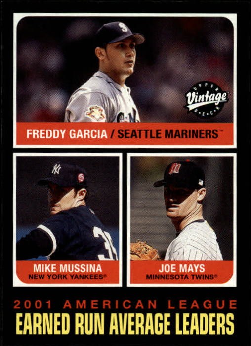 2002 Upper Deck Vintage #277 Garcia/Mussina/Mays LL