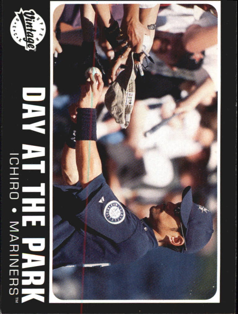 2002 Upper Deck Vintage Day At The Park #DP1 Ichiro Suzuki