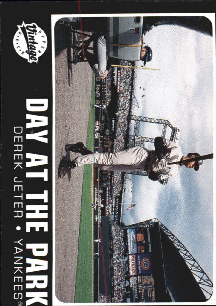 2002 Upper Deck Vintage Day At The Park #DP2 Derek Jeter
