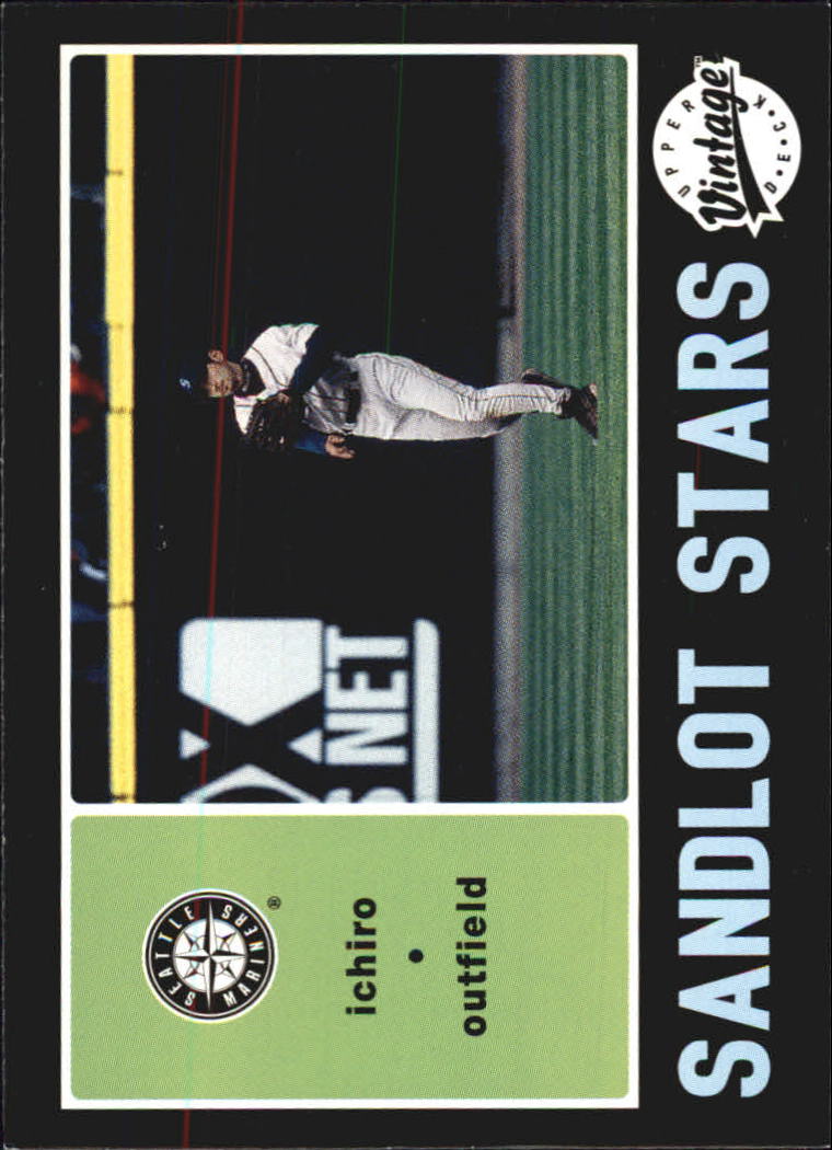 2002 Upper Deck Vintage Sandlot Stars #SS3 Ichiro Suzuki