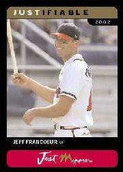 2002-03 Justifiable Black #45 Jeff Francoeur