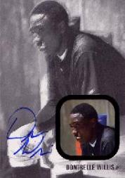 2002-03 Just Rookies Autographs Black #39 Dontrelle Willis