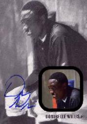 2002-03 Justifiable Autographs Black #50 Dontrelle Willis