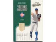 2003 Absolute Memorabilia Player Collection Gold #70 Mark Prior Bat