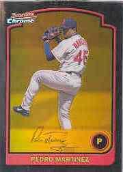2003 Bowman Chrome Gold Refractors #109 Pedro Martinez