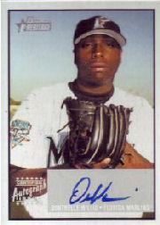 2003 Bowman Heritage Signs of Greatness #DW Dontrelle Willis
