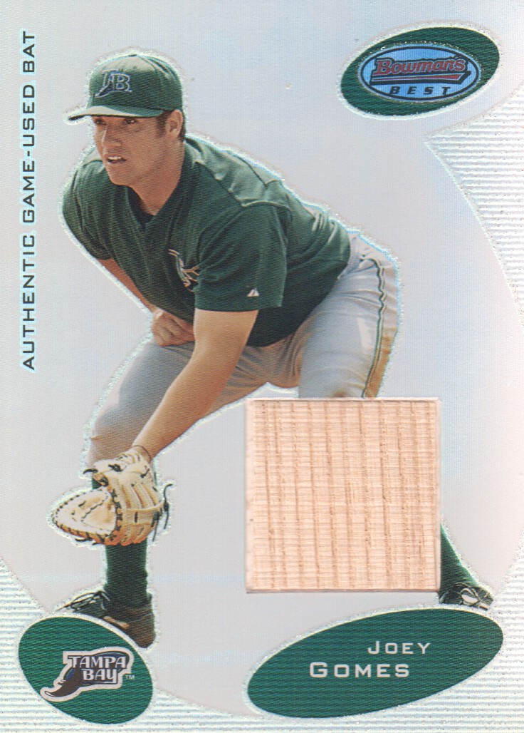 2003 Bowman's Best #JGB Joey Gomes FY Bat