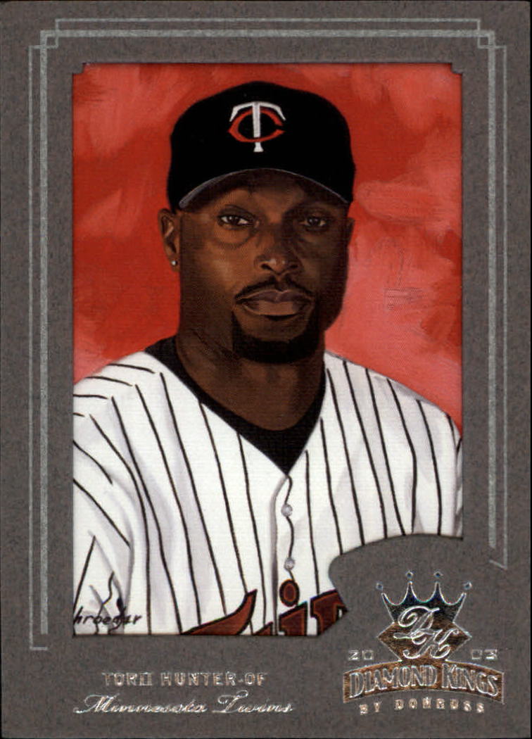 2003 Diamond Kings Silver Foil #34 Torii Hunter