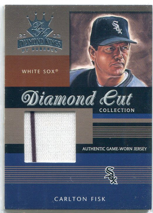 2003 Diamond Kings Diamond Cut Collection #36 Carlton Fisk Jsy/400