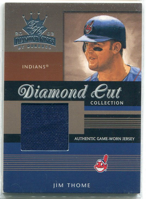 2003 Diamond Kings Diamond Cut Collection #45 Jim Thome Jsy/500