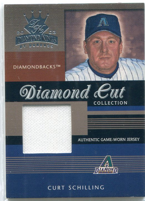 2003 Diamond Kings Diamond Cut Collection #56 Curt Schilling Jsy/500