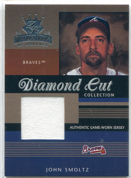 2003 Diamond Kings Diamond Cut Collection #59 John Smoltz Jsy/400