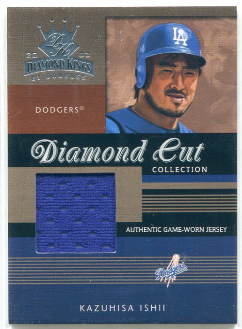 2003 Diamond Kings Diamond Cut Collection #70 Kazuhisa Ishii Jsy/250