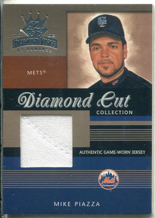 2003 Diamond Kings Diamond Cut Collection #72 Mike Piazza Jsy/500