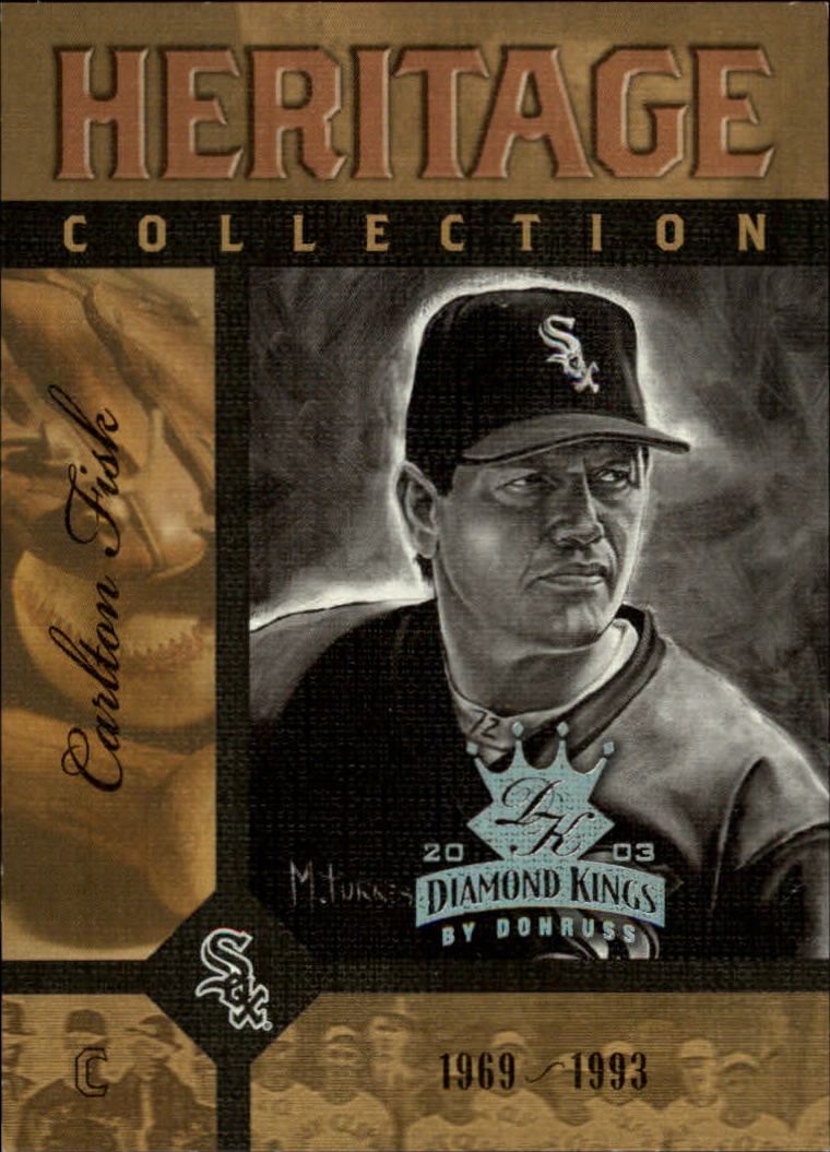 2003 Diamond Kings Heritage Collection #5 Carlton Fisk