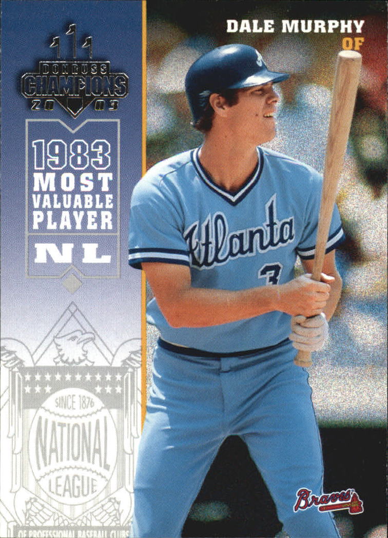 2003 Donruss Champions #20 Dale Murphy