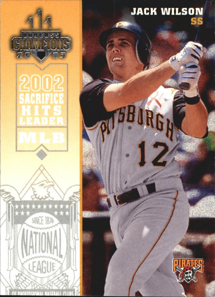 2003 Donruss Champions #208 Jack Wilson