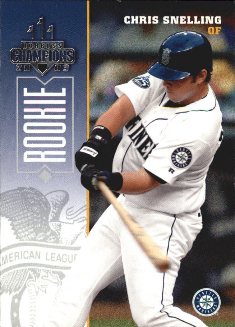 2003 Donruss Champions #233 Chris Snelling