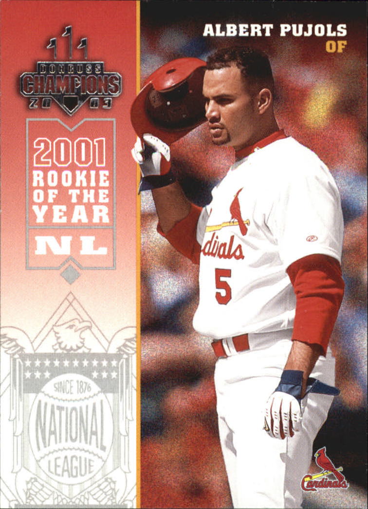 2003 Donruss Champions #241 Albert Pujols