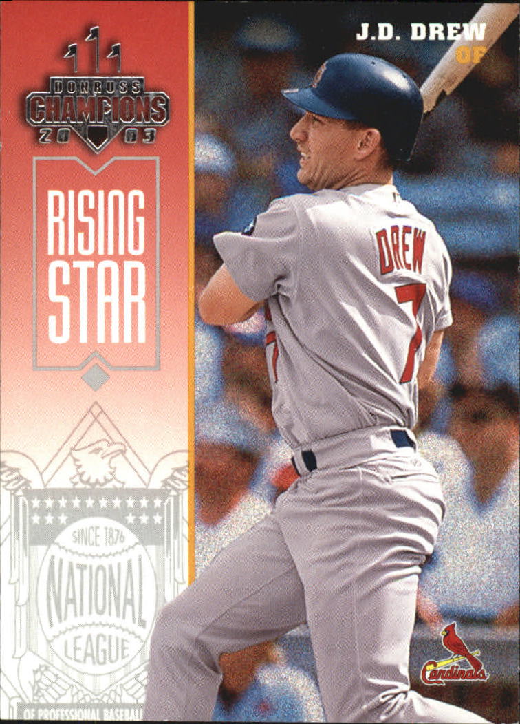 2003 Donruss Champions #242 J.D. Drew