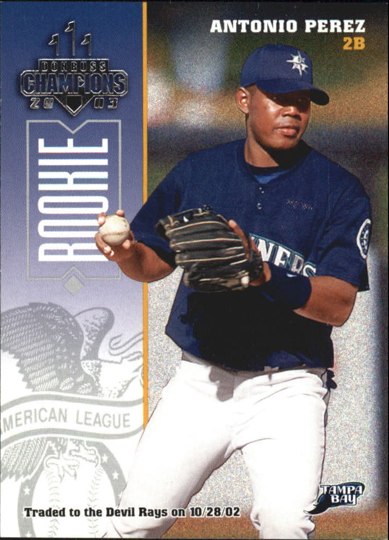 2003 Donruss Champions #248 Antonio Perez