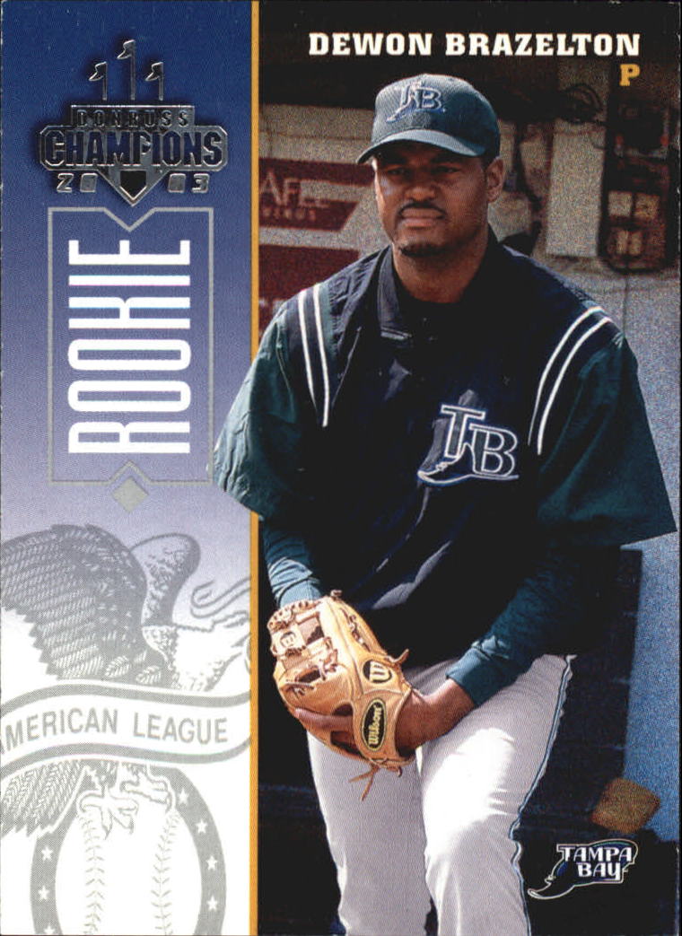 2003 Donruss Champions #250 Dewon Brazelton