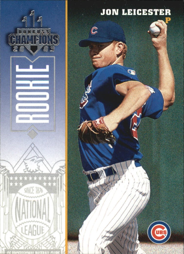 2003 Donruss Champions #282 John Leicester RC