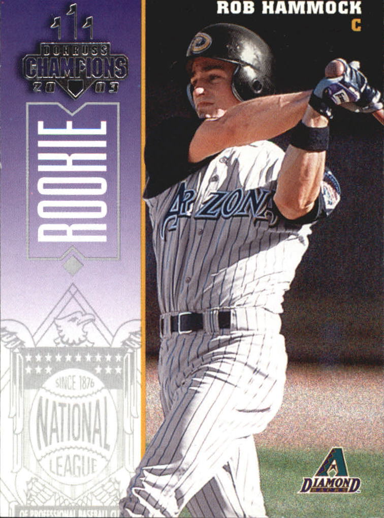 2003 Donruss Champions #286 Rob Hammock RC