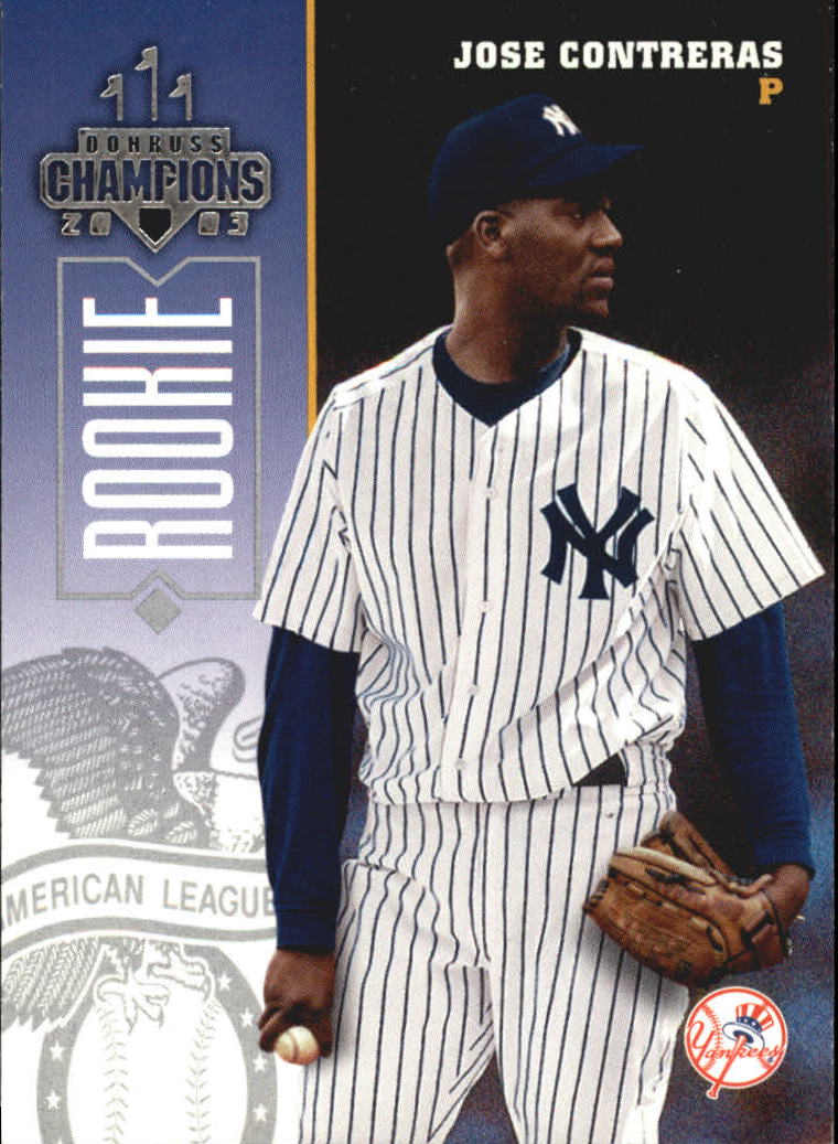 2003 Donruss Champions #291 Jose Contreras RC