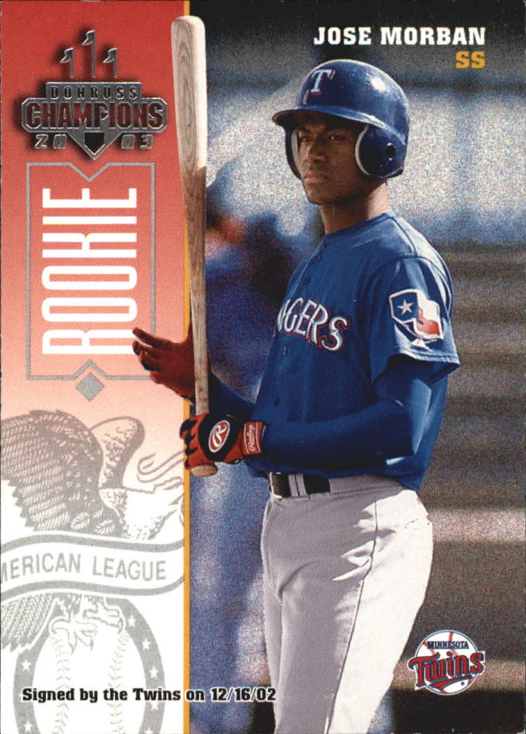2003 Donruss Champions #296 Jose Morban