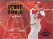 2003 Donruss Champions World Series Champs #1 Troy Glaus