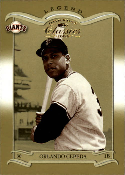 2003 Donruss Classics #136 Orlando Cepeda LGD