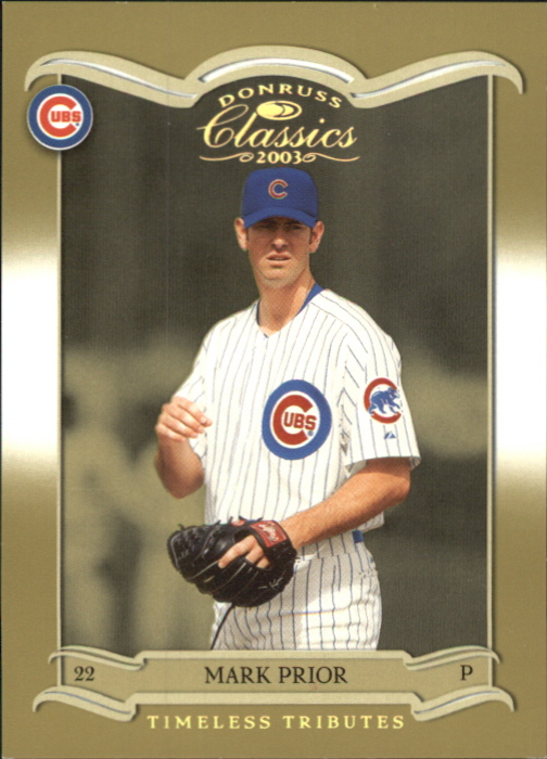 2003 Donruss Classics Timeless Tributes #45� Mark Prior