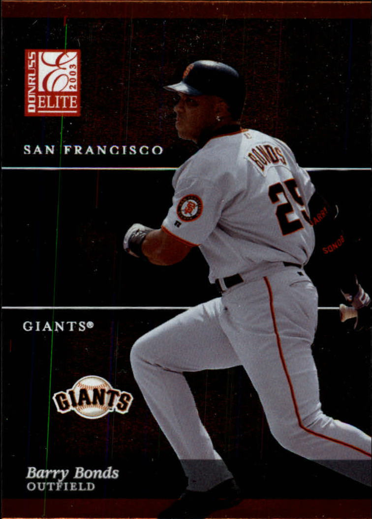 2003 Donruss Elite #152 Barry Bonds