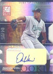 2003 Donruss Elite Extra Edition Turn of the Century Autographs #29 Dontrelle Willis/25