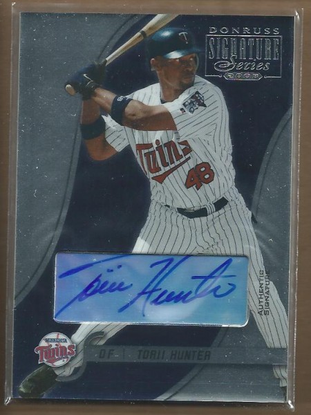 2003 Donruss Signature Autographs #51 Torii Hunter