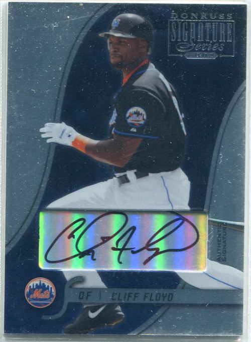 2003 Donruss Signature Autographs #55 Cliff Floyd